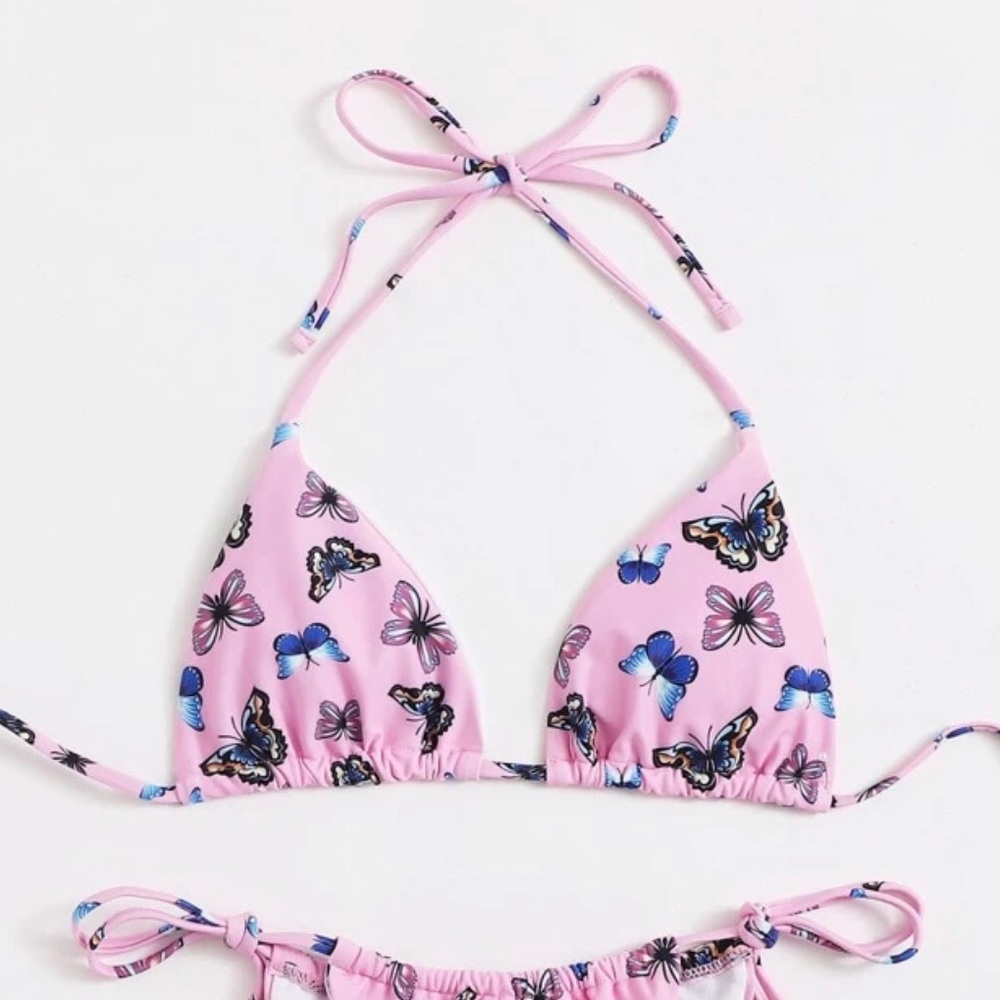 butterfly bikini top